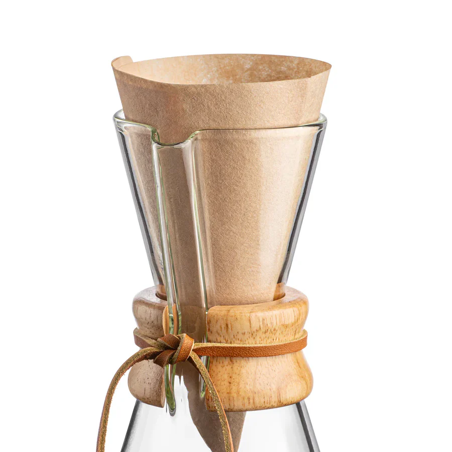 Chemex FP-2N Unfolded Natural Half-Moon Filter Papers