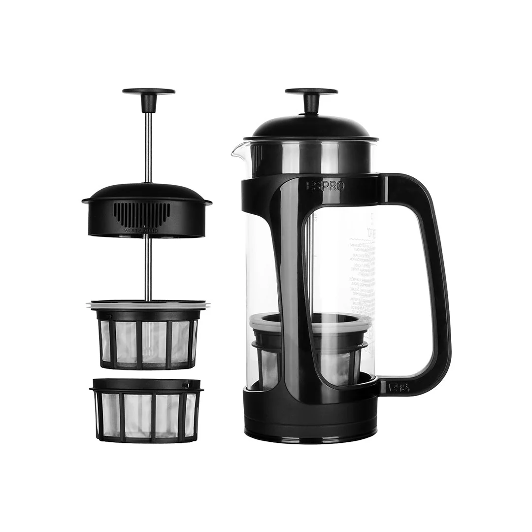 ESPRO P3 French Press Coffee Maker - Black (18oz / 532ml) - Image 3