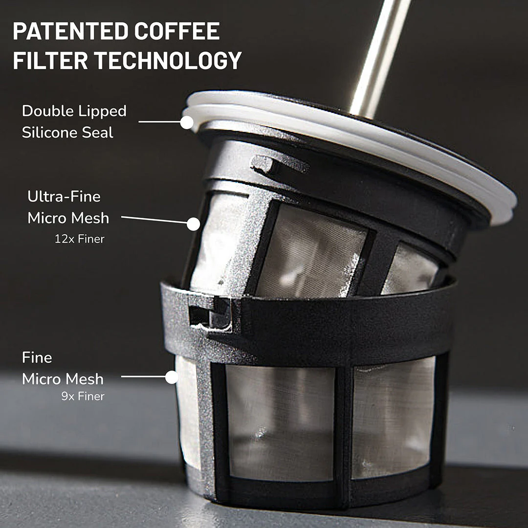 ESPRO P7 French Press - Black (18oz / 532ml) - Image 5