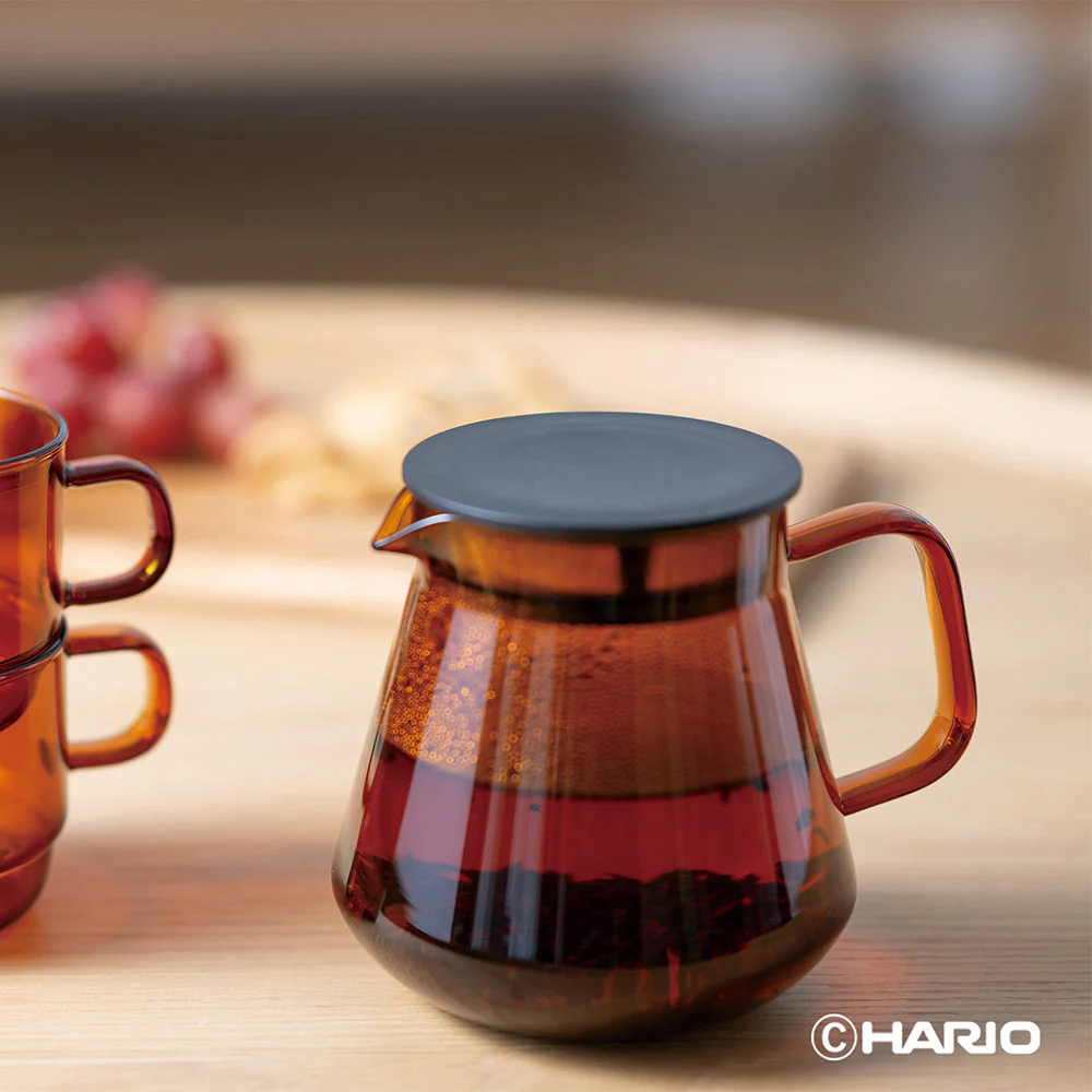 Hario Colours Tea & Coffee Server - 600ml (Amber) - Image 2