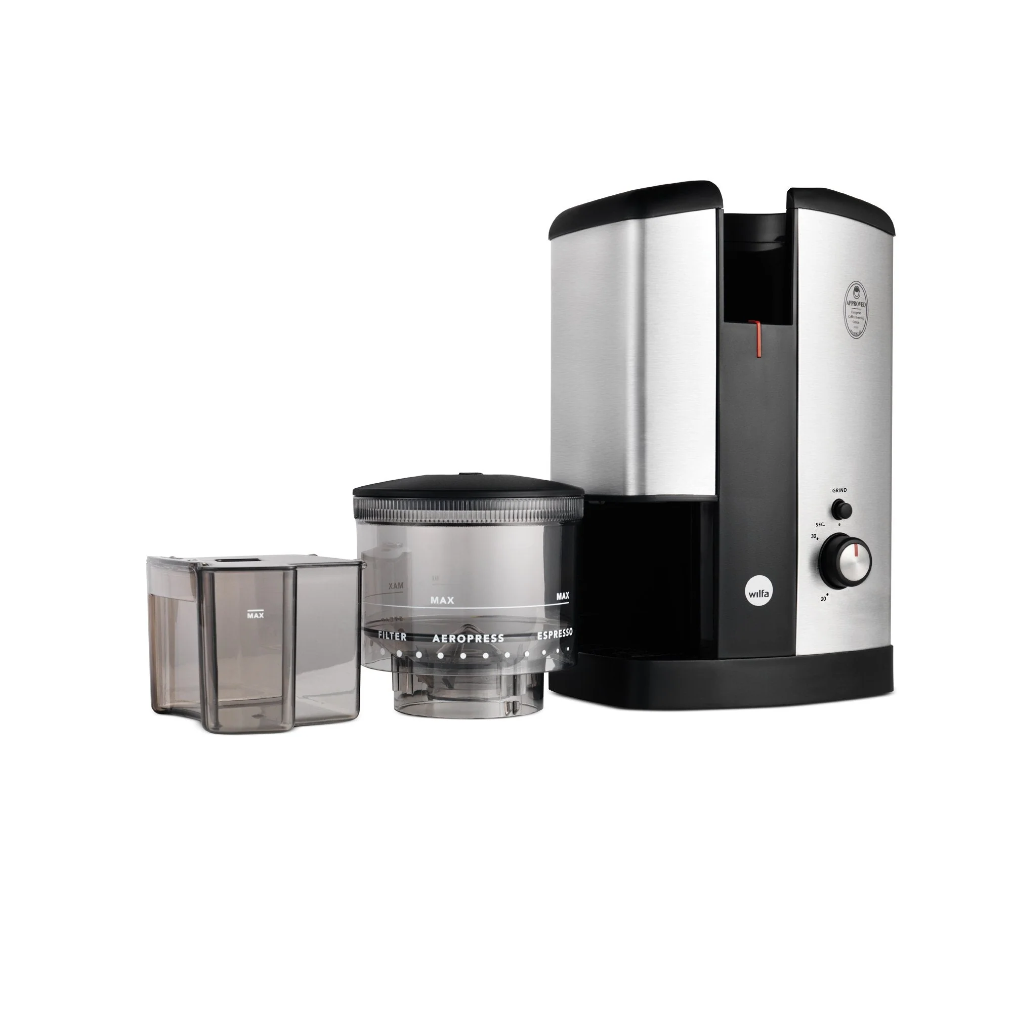 Wilfa Svart Coffee Grinder - WSCG-2 Silver - Image 3